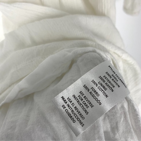 SOLD! Abbeline boho dress women extra small Boho Embroidered Empire Waist Long S - Picture 4 of 7